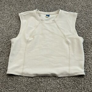 Old navy ribbed active wear tank top